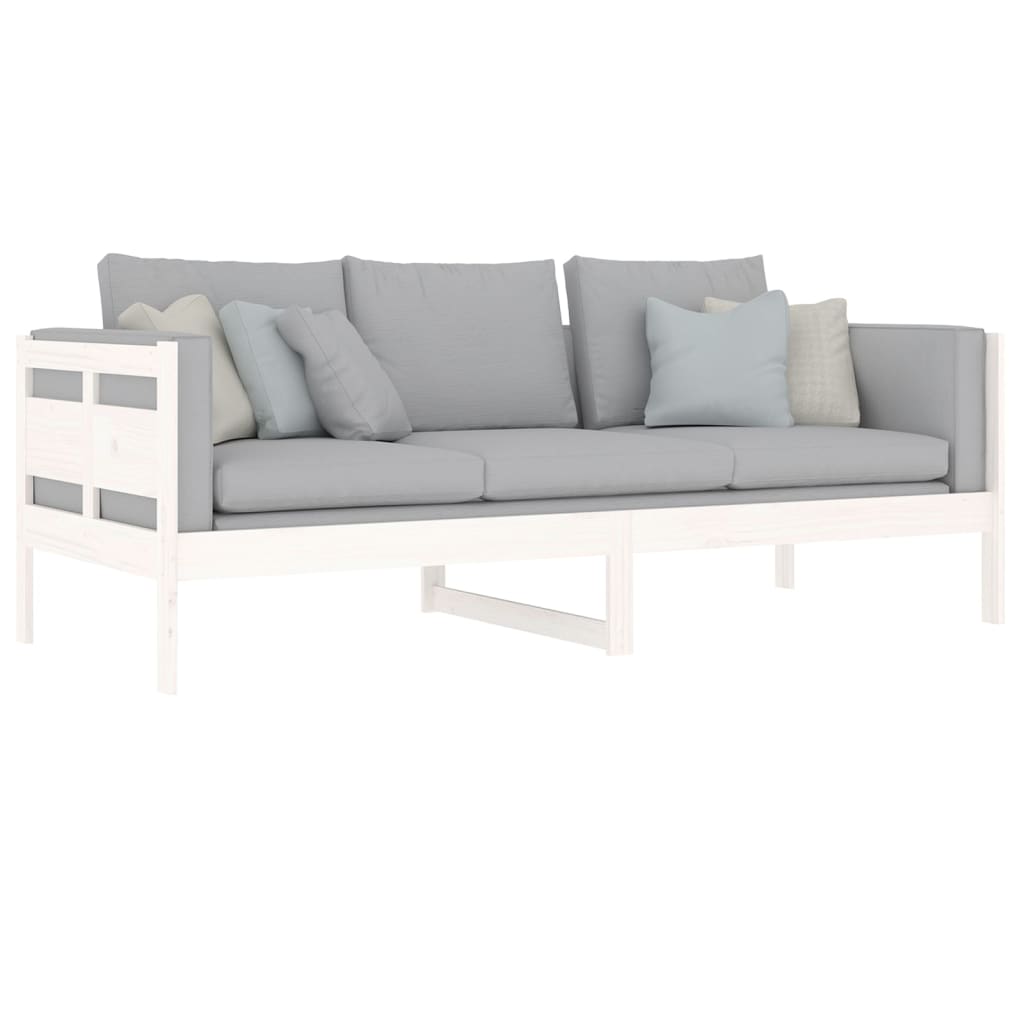 Dagseng hvit heltre furu 80x200 cm