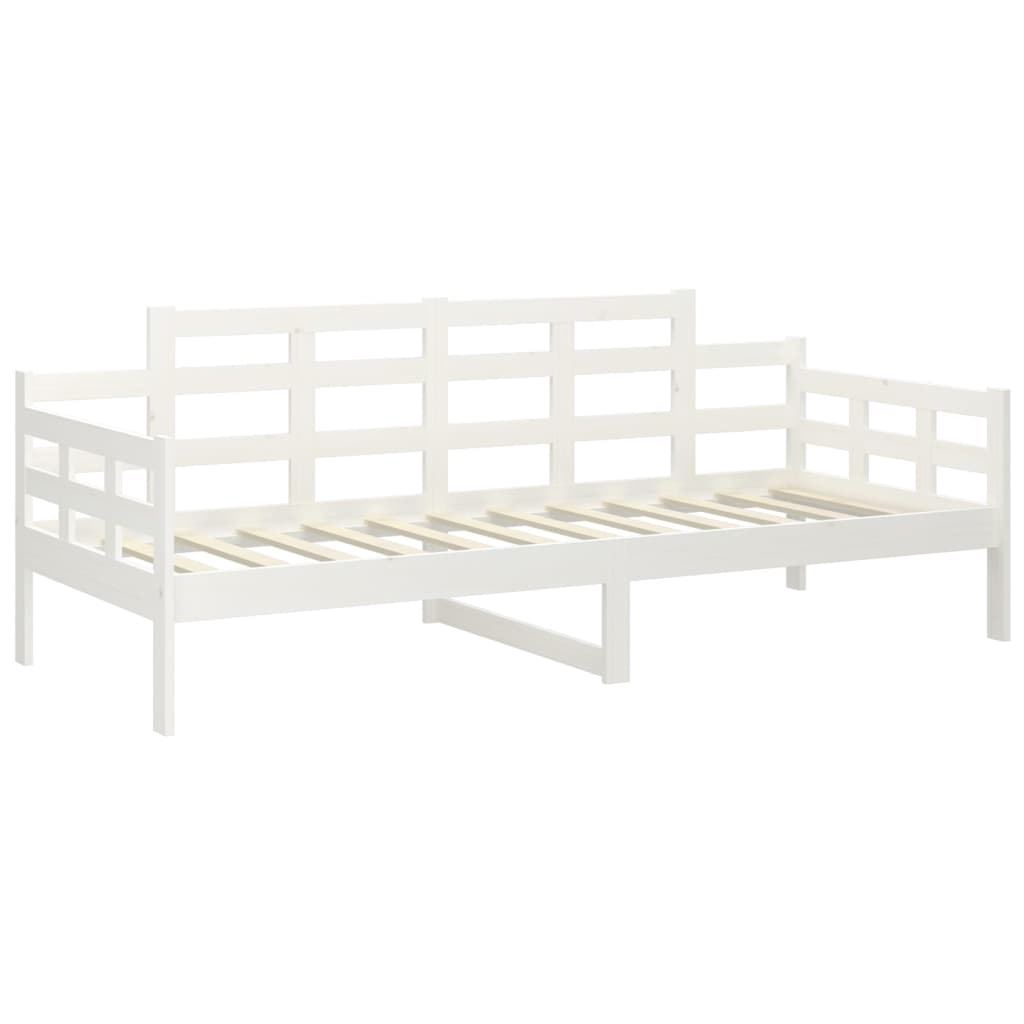 Dagseng hvit heltre furu 90x190 cm