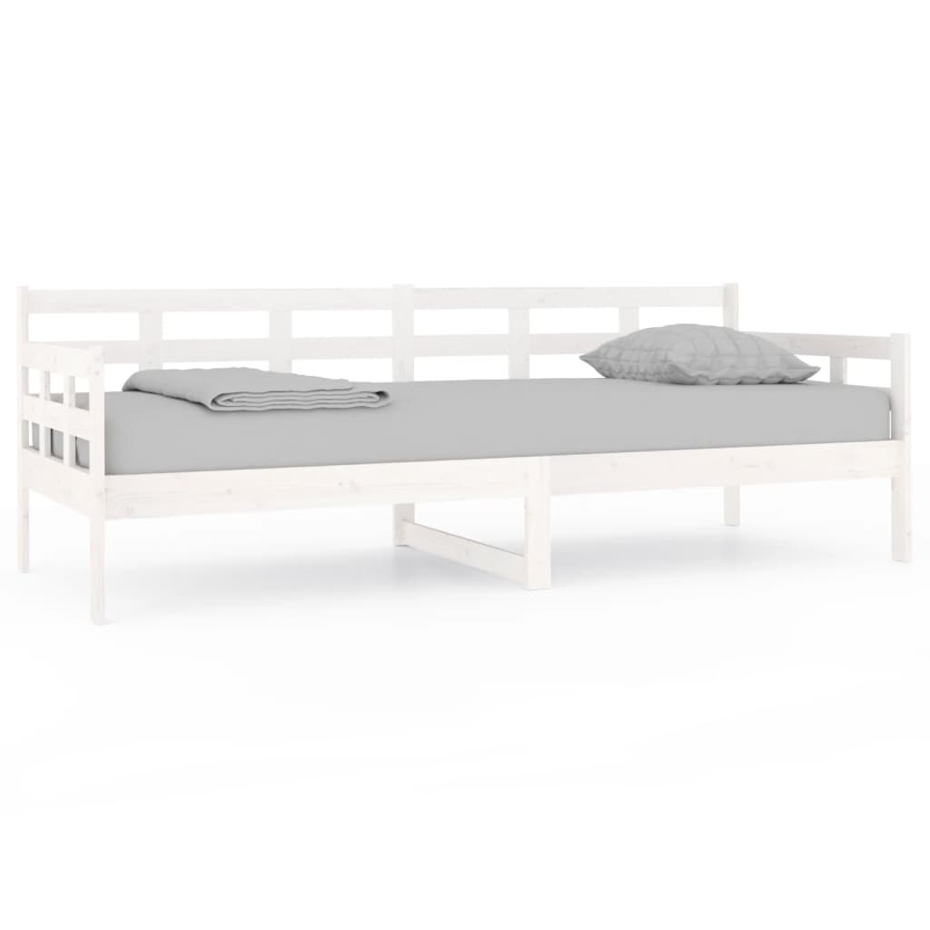 Dagseng hvit heltre furu 80x200 cm