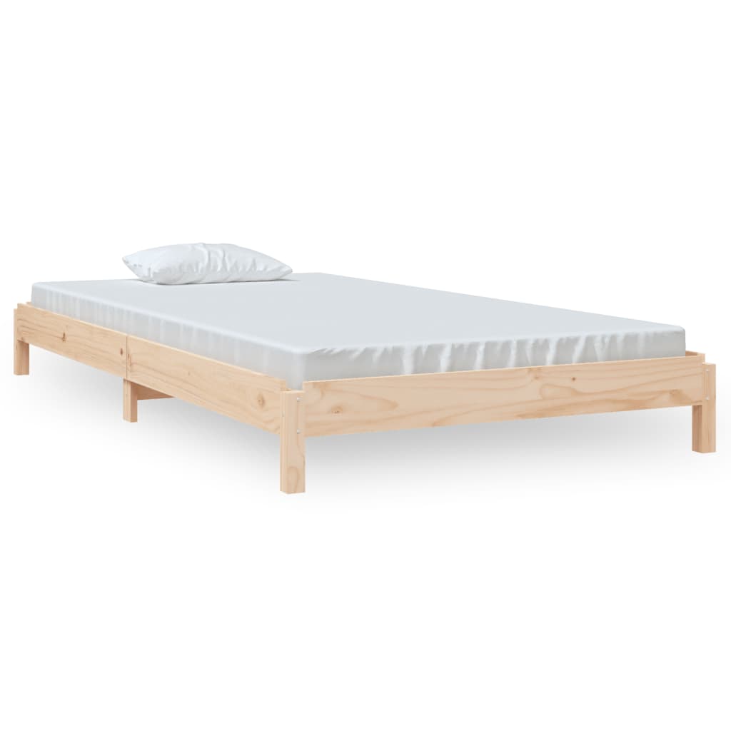 Stableseng 100x200 cm heltre furu