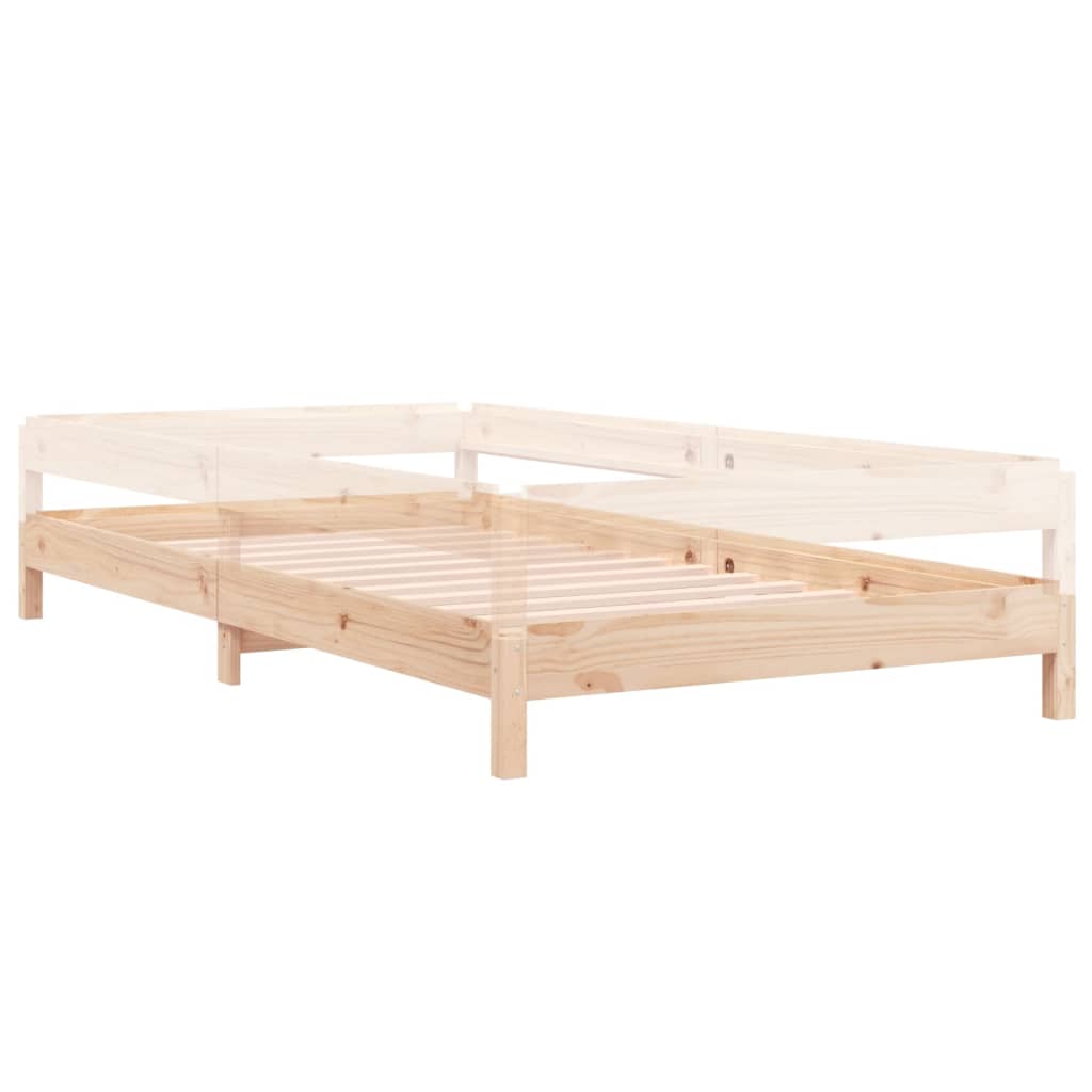 Stableseng 100x200 cm heltre furu