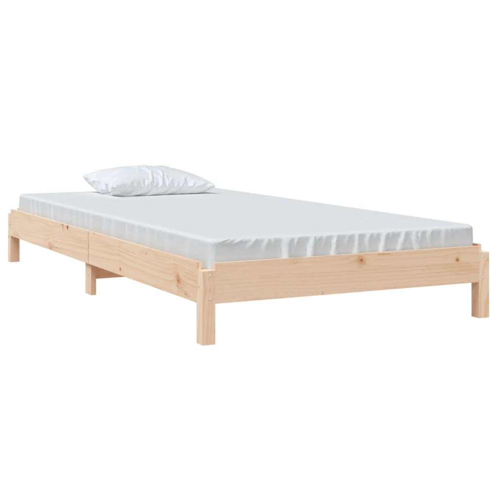 Stableseng 75x190 cm heltre furu