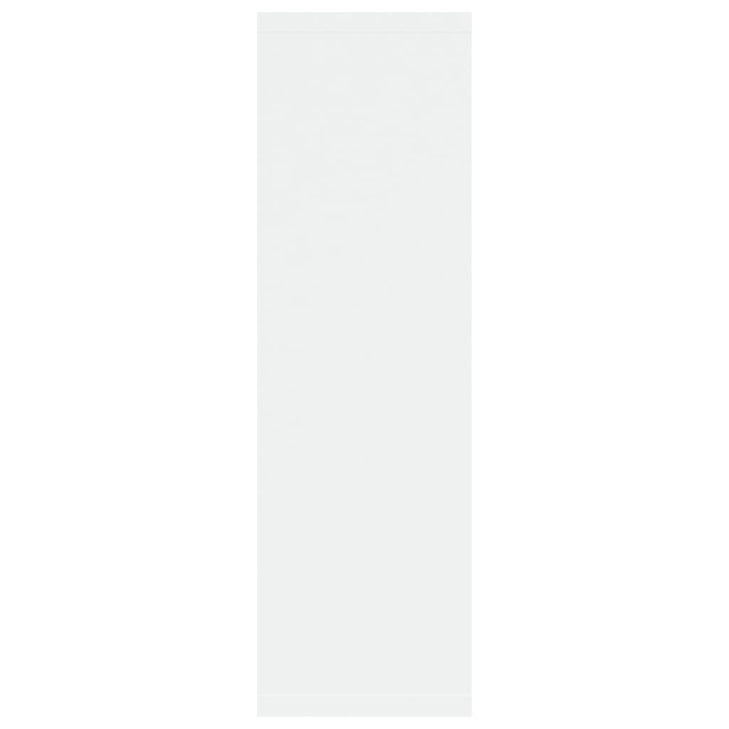 Vegghylle hvit 85x16x52,5 cm konstruert tre