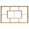 Vegghylle sonoma eik 85x16x52,5 cm konstruert tre
