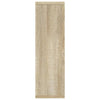 Vegghylle sonoma eik 85x16x52,5 cm konstruert tre