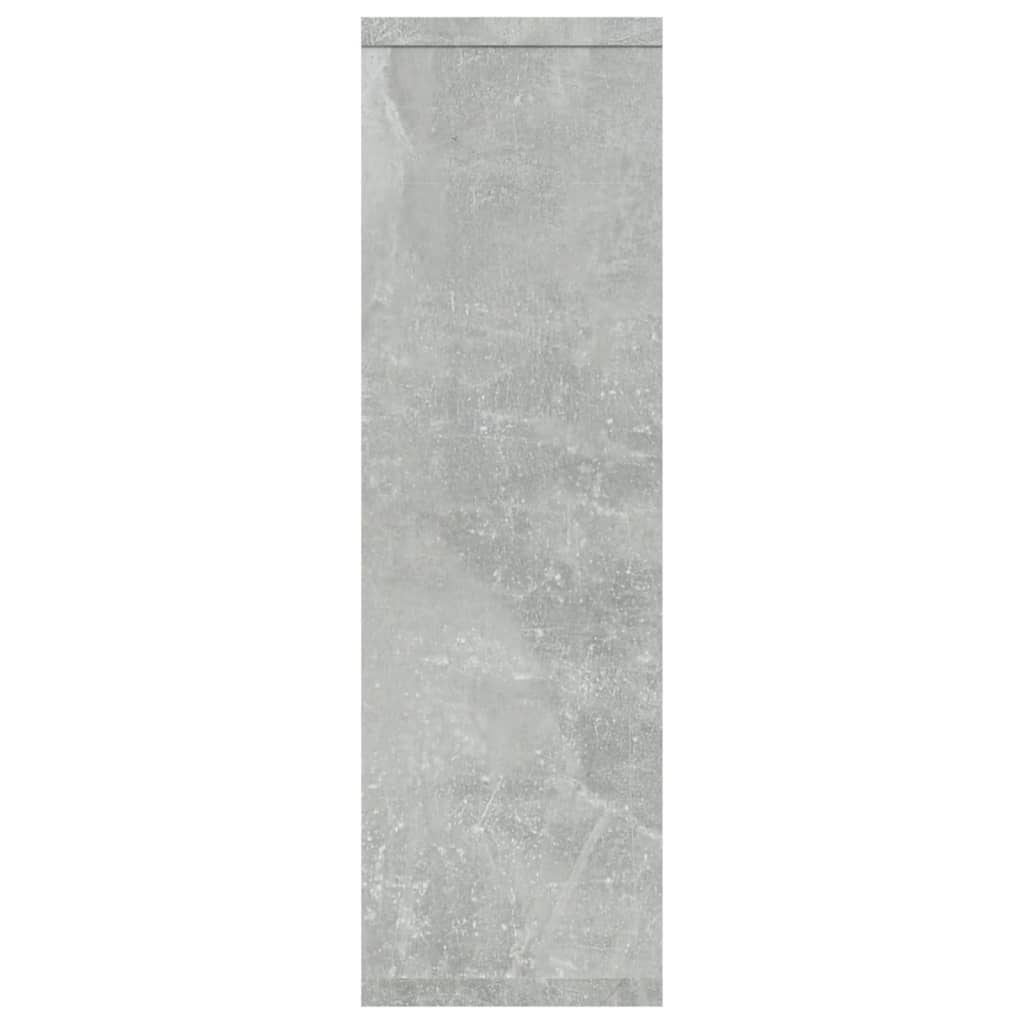 Vegghylle betonggrå 85x16x52,5 cm konstruert tre vidaXL