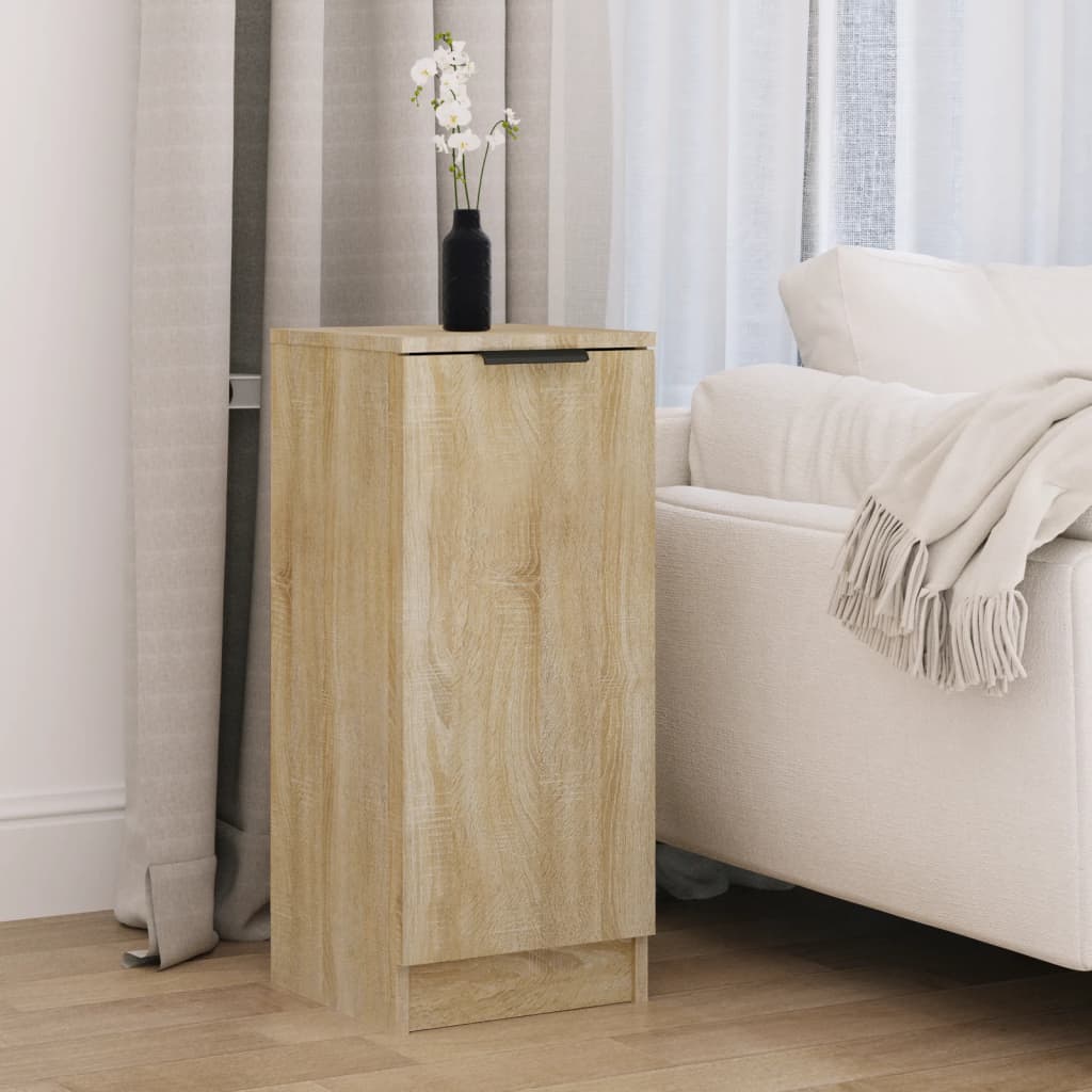 Skjenk sonoma eik 30x30x70 cm konstruert tre