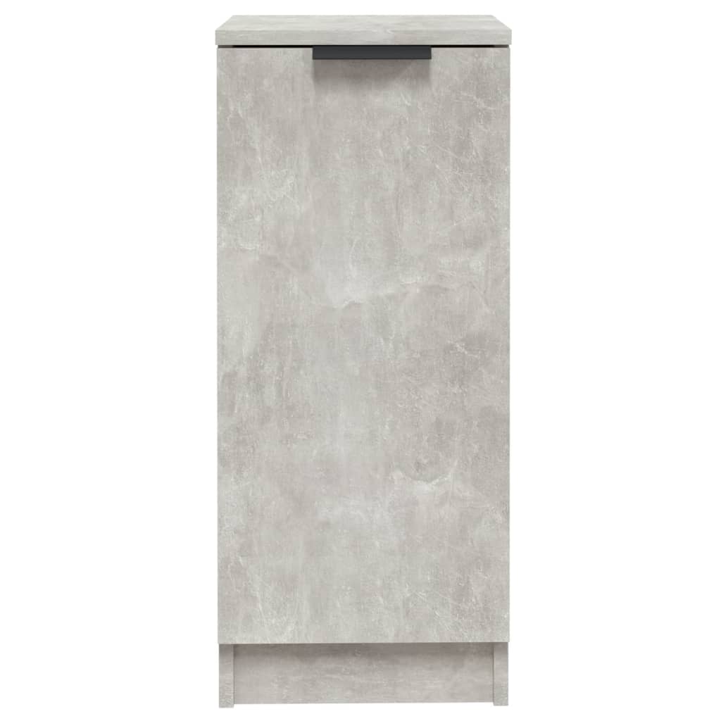 Skjenk betonggrå 30x30x70 cm konstruert tre