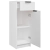 Baderomsskap hvit 32x33,5x90 cm konstruert tre