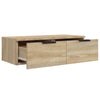 Veggskap sonoma eik 68x30x20 cm konstruert tre