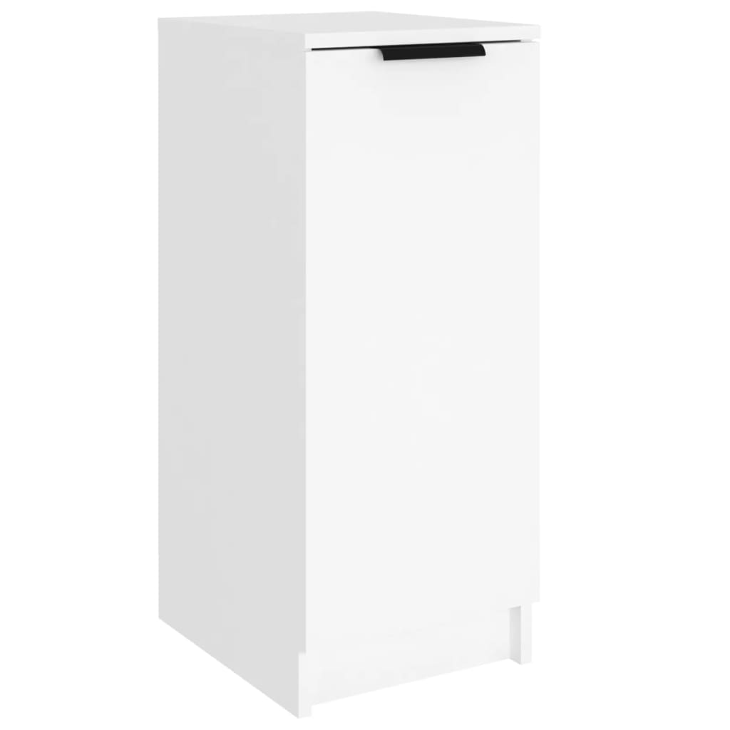 Skoskap hvit 30x35x70 cm konstruert tre