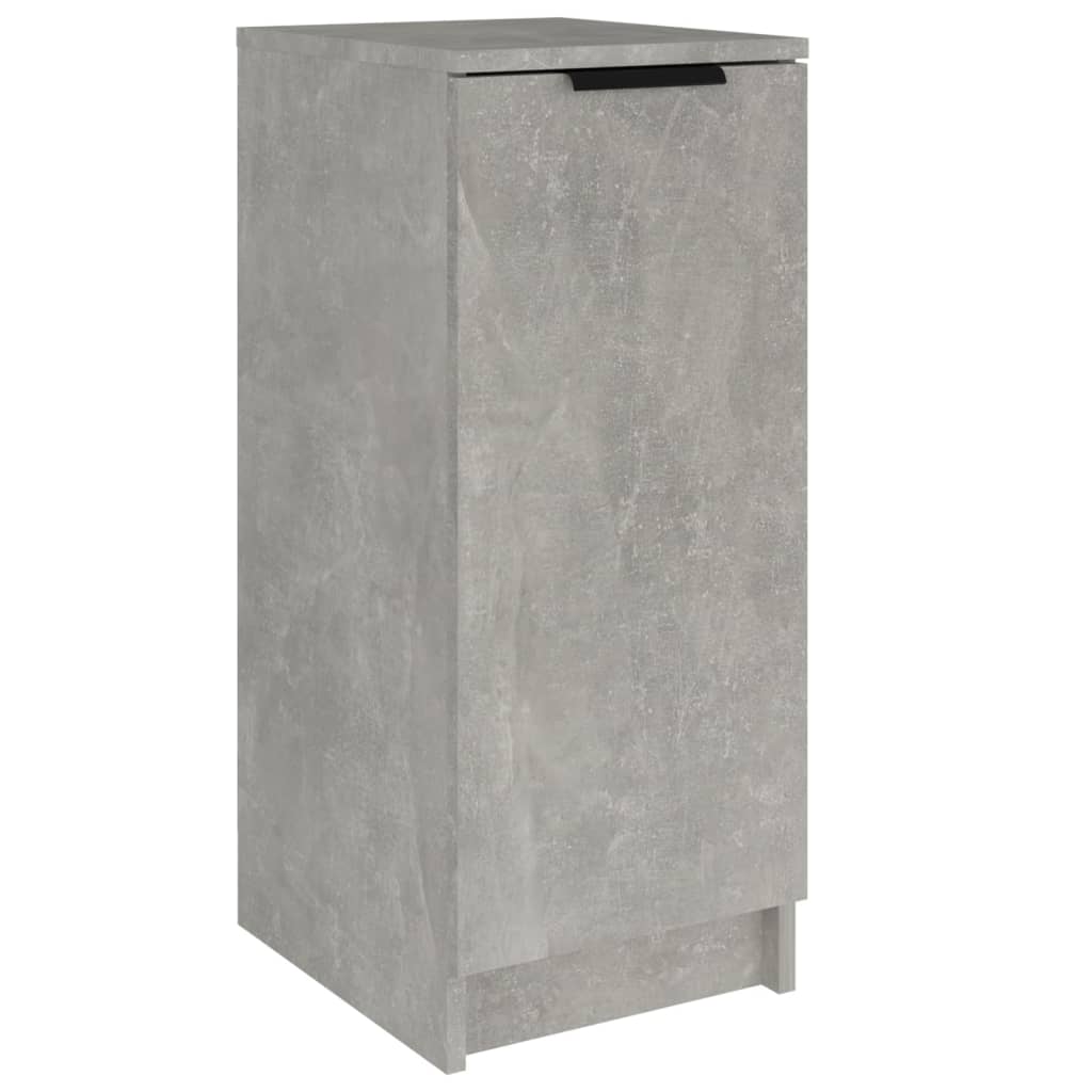 Skoskap betonggrå 30x35x70 cm konstruert tre