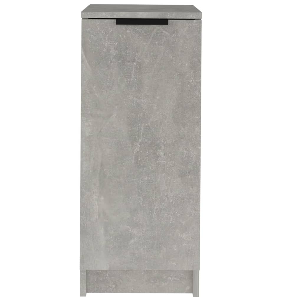 Skoskap betonggrå 30x35x70 cm konstruert tre