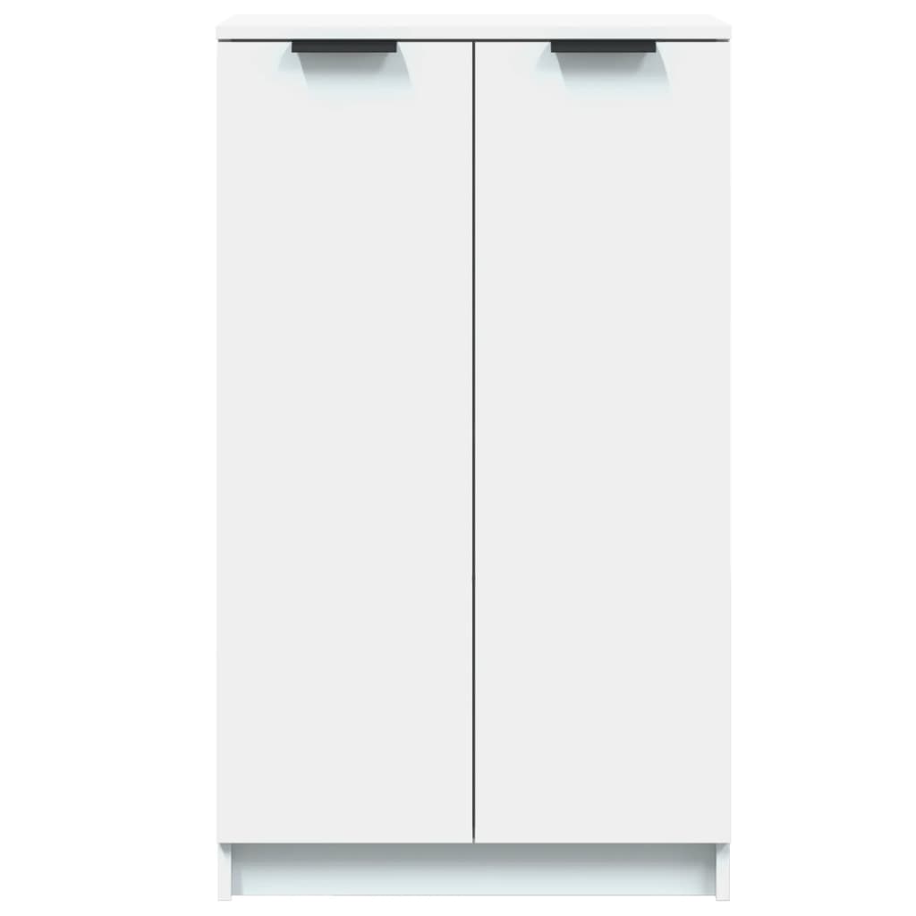 Skoskap hvit 59x35x100,5 cm konstruert tre