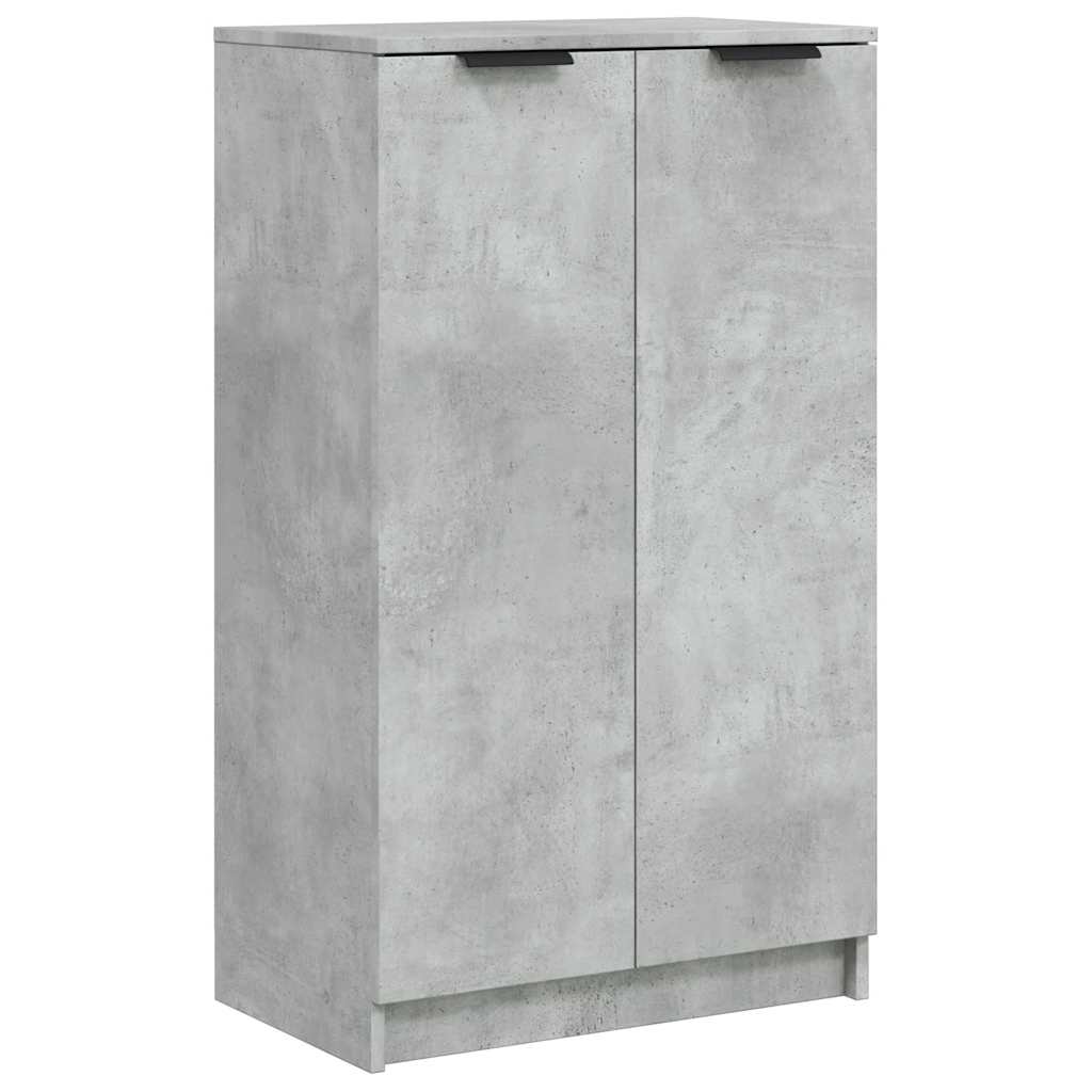 Skoskap betonggrå 59x35x100,5 cm konstruert tre