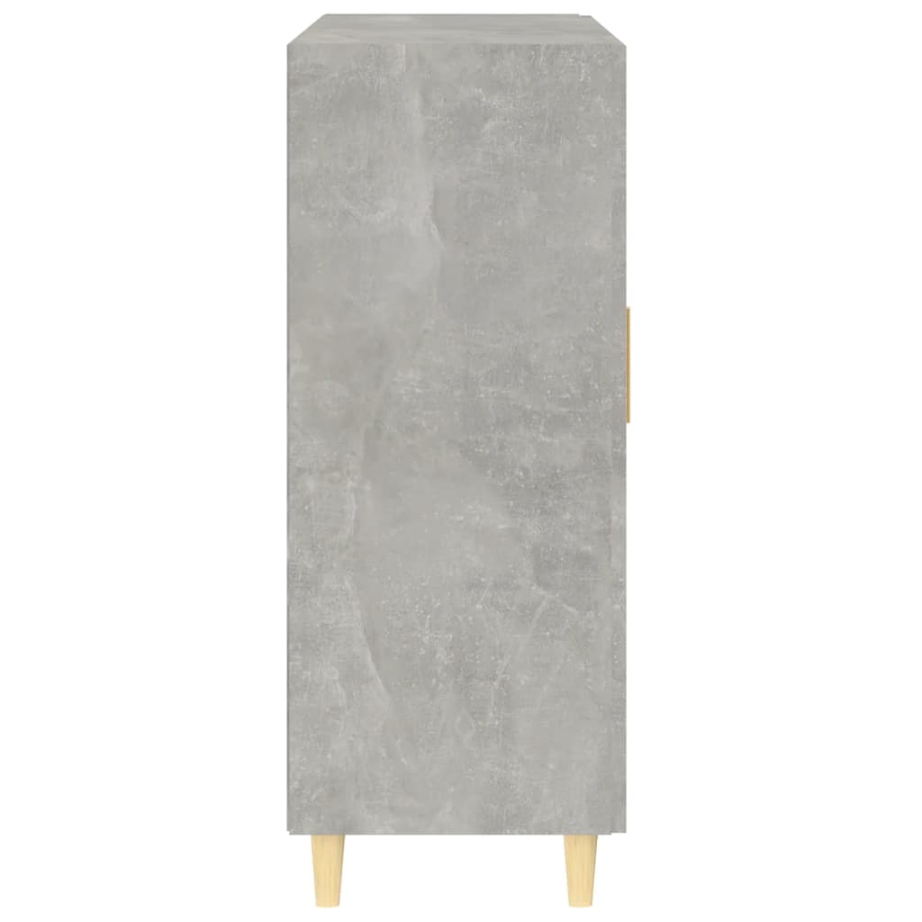 Skjenk betonggrå 69,5x34x90 cm konstruert tre