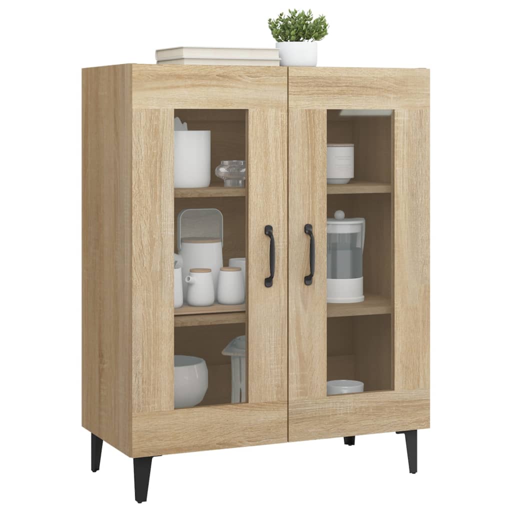Skjenk sonoma eik 69,5x34x90 cm konstruert tre