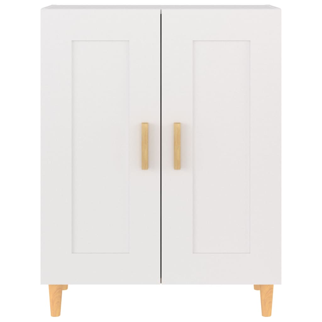 Skjenk hvit 69,5x34x90 cm konstruert tre vidaXL