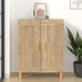 Skjenk sonoma eik 69,5x34x90 cm konstruert tre vidaXL