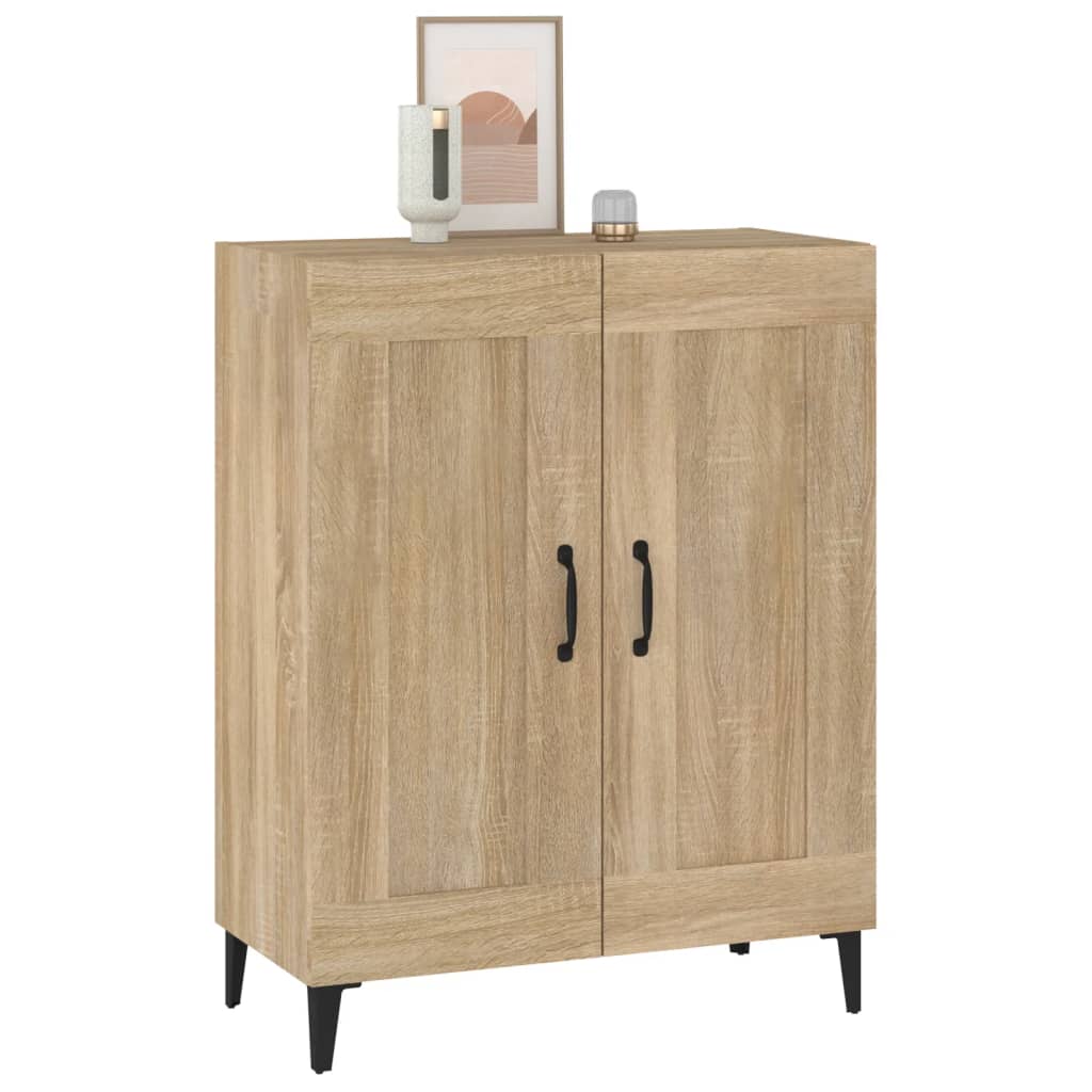 Skjenk sonoma eik 69,5x34x90 cm konstruert tre