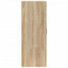 Veggskap sonoma eik 69,5x34x90 cm konstruert tre