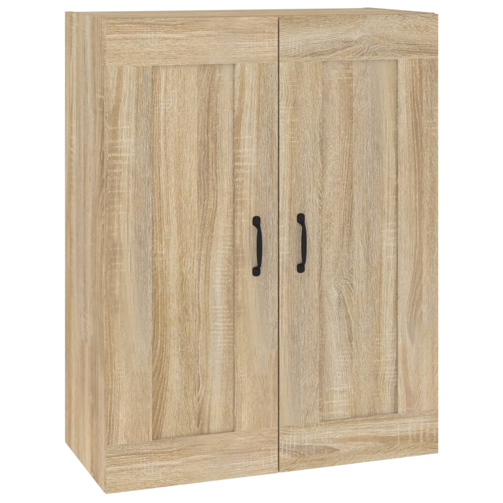 Hengende veggskap sonoma eik 69,5x32,5x90 cm