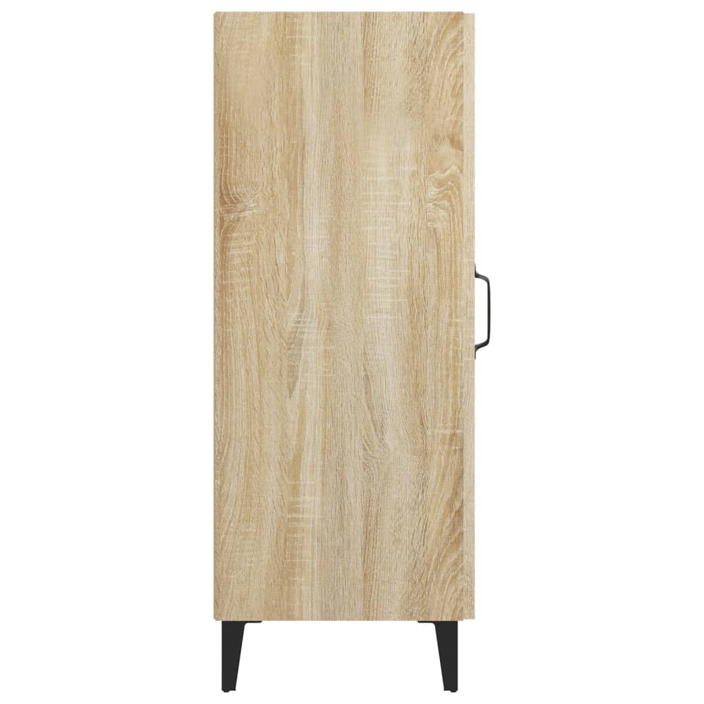 Skjenk sonoma eik 34,5x34x90 cm konstruert tre