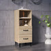 Skjenk sonoma eik 34,5x34x90 cm konstruert tre