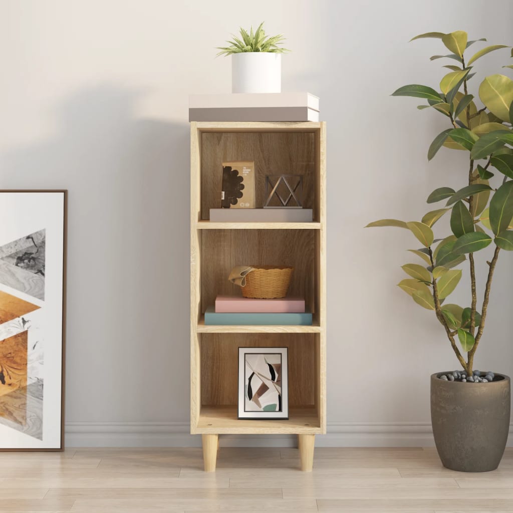 Skjenk sonoma eik 34,5x32,5x90 cm konstruert tre