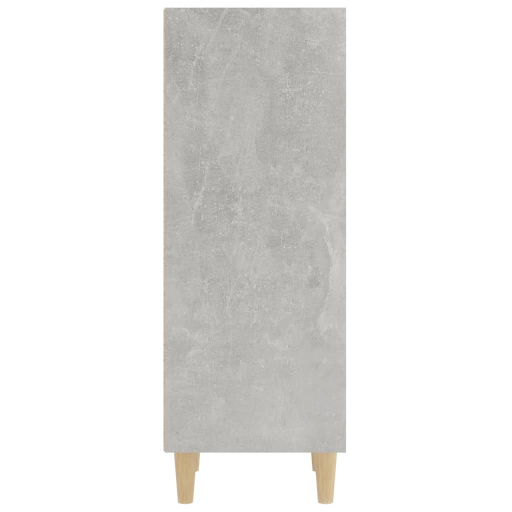 Skjenk betonggrå 34,5x32,5x90 cm konstruert tre
