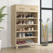 Skoskap sonoma eik 60x35x105 cm konstruert tre