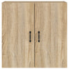 Veggskap sonoma eik 60x31x60 cm konstruert tre