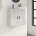 Veggskap betonggrå 60x31x60 cm konstruert tre