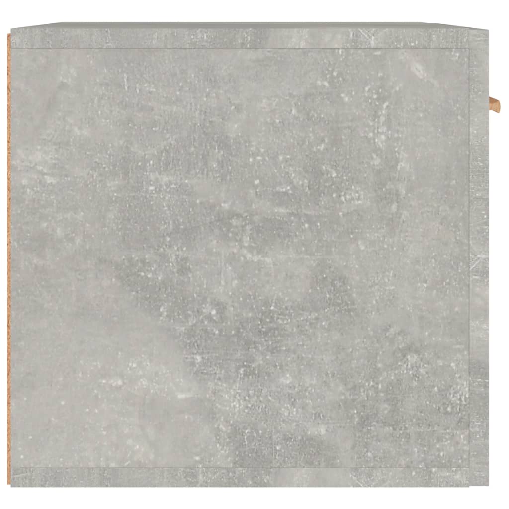 Veggskap betonggrå 60x36,5x35 cm konstruert tre