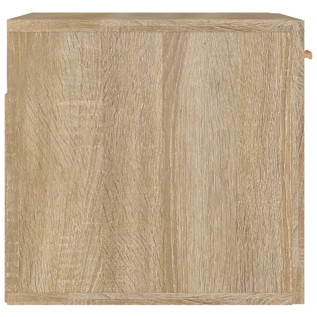 Veggskap sonoma eik 80x35x36,5 cm konstruert tre
