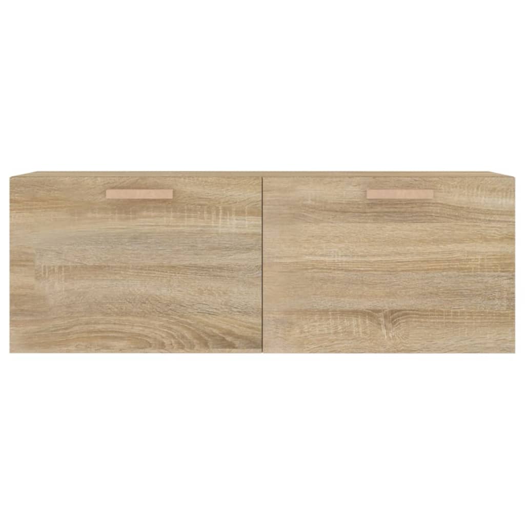 Veggskap sonoma eik 100x36,5x35 cm konstruert tre