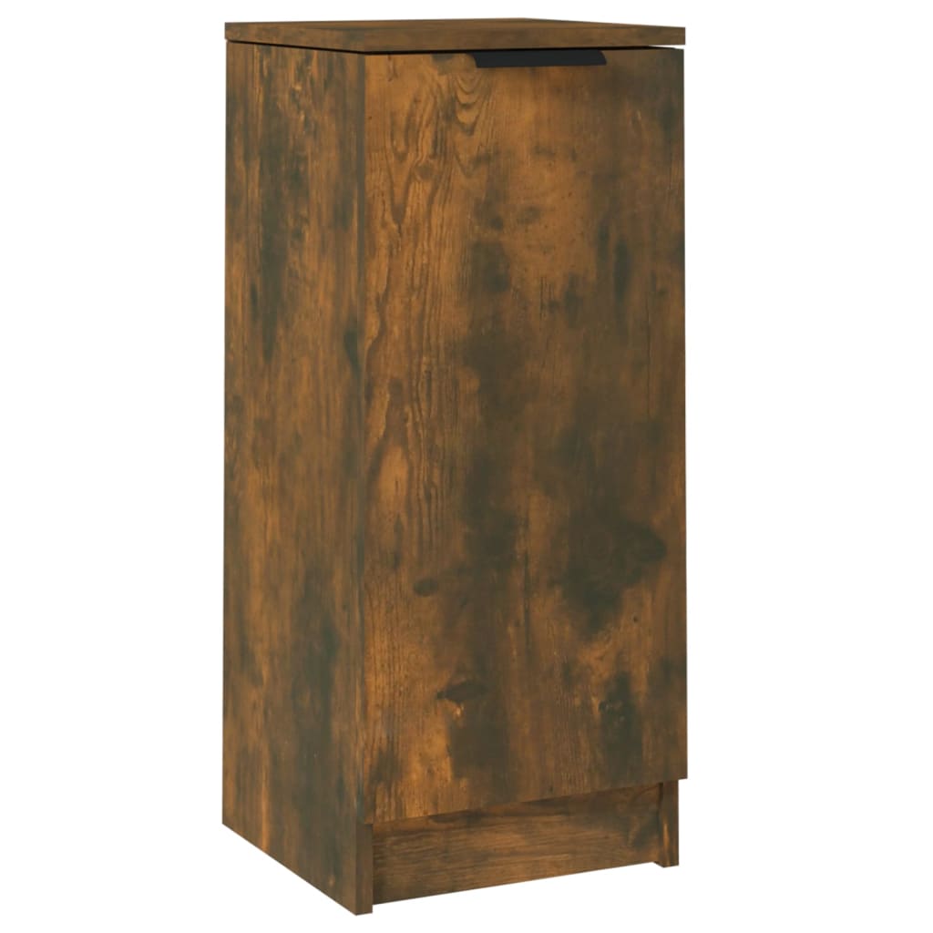 Skjenk røkt eik 30x30x70 cm konstruert tre