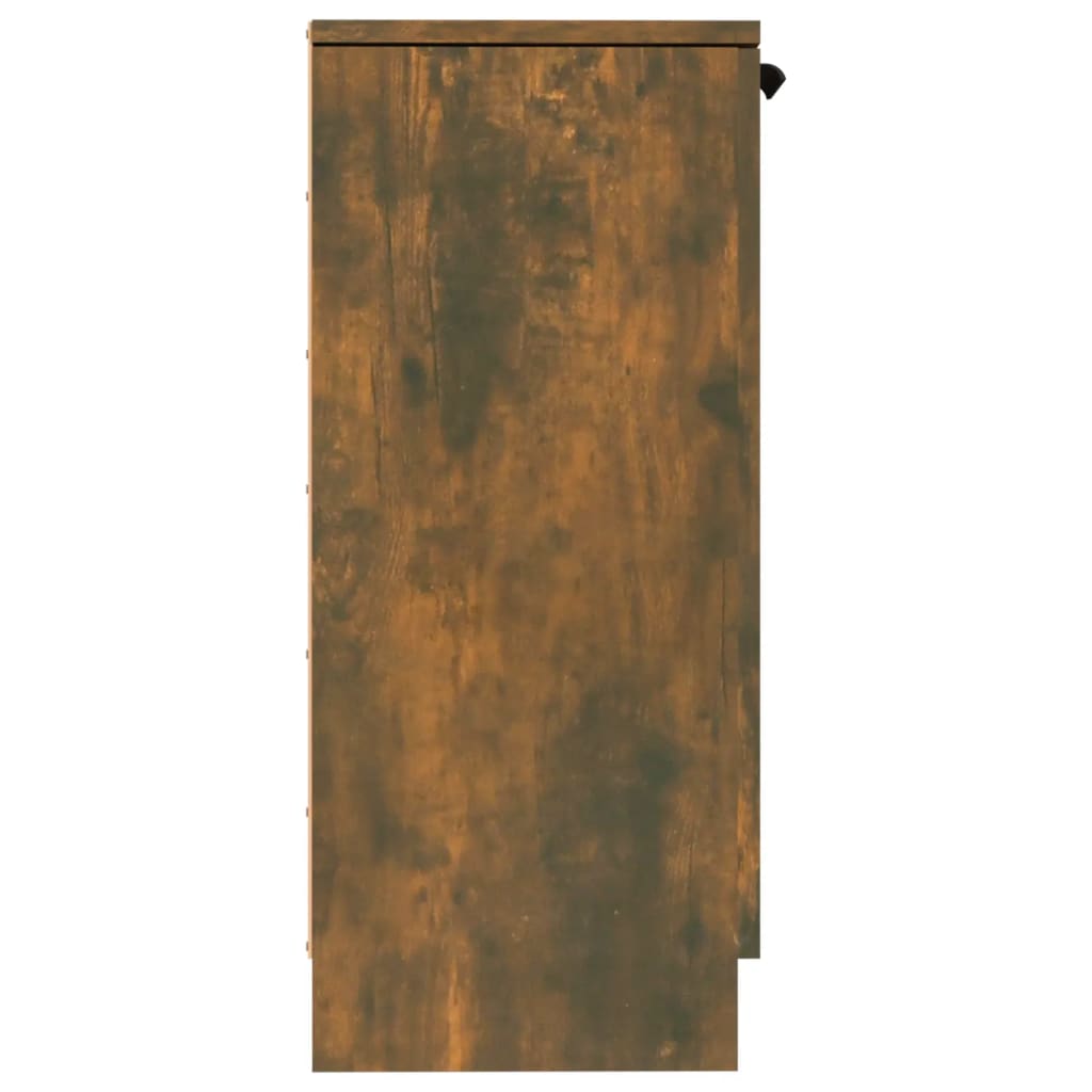 Skjenk røkt eik 30x30x70 cm konstruert tre