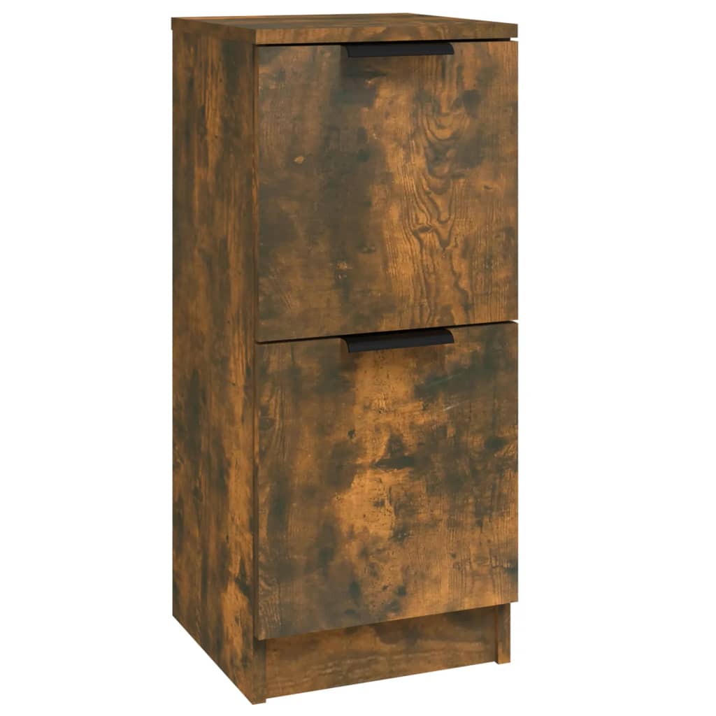 Skjenk røkt eik 30x30x70 cm konstruert tre