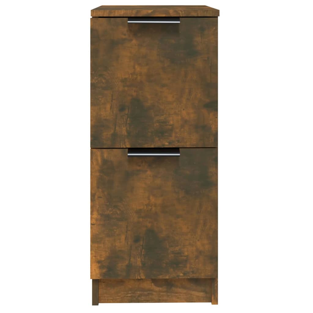 Skjenk røkt eik 30x30x70 cm konstruert tre