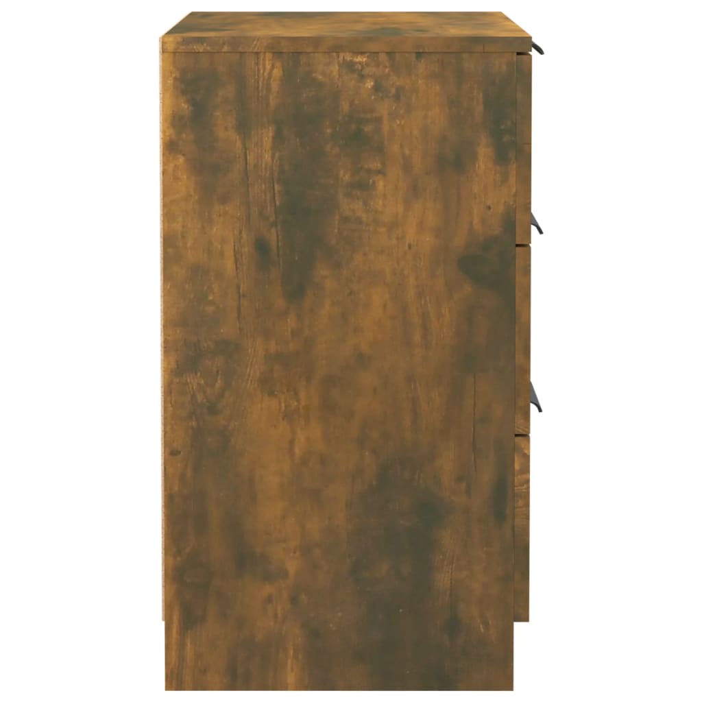 Nattbord røkt eik 40x36x65 cm