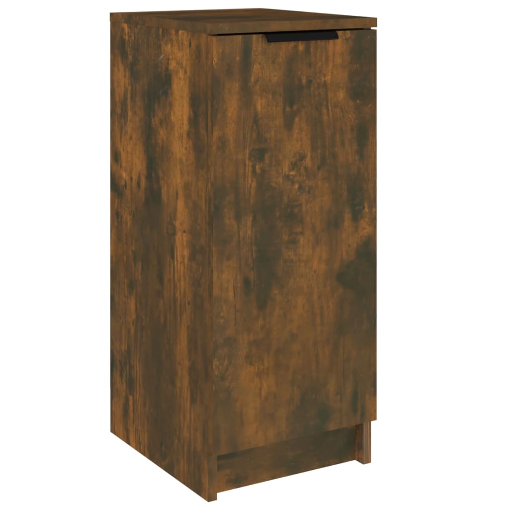 Skoskap røkt eik 30x35x70 cm konstruert tre