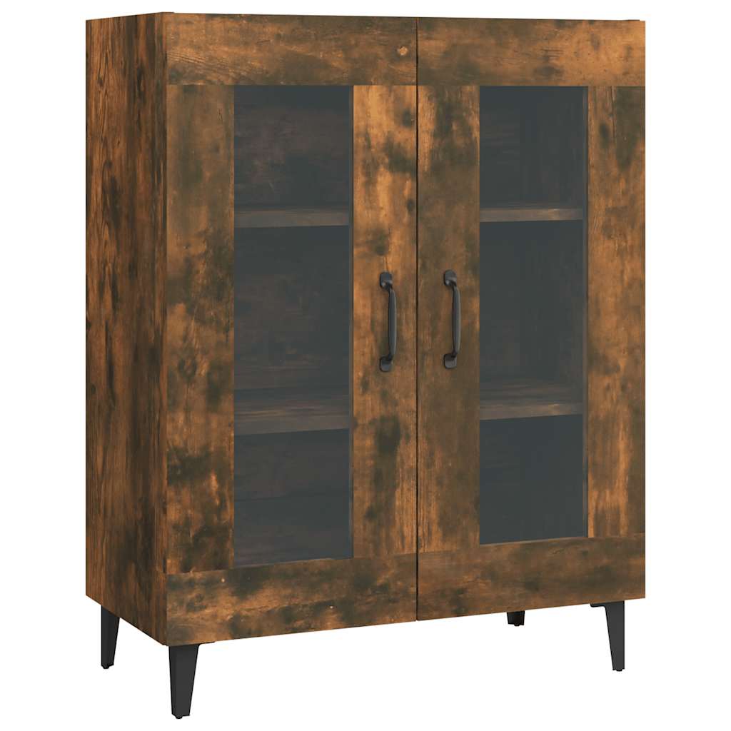 Skjenk røkt eik 69,5x34x90 cm konstruert tre