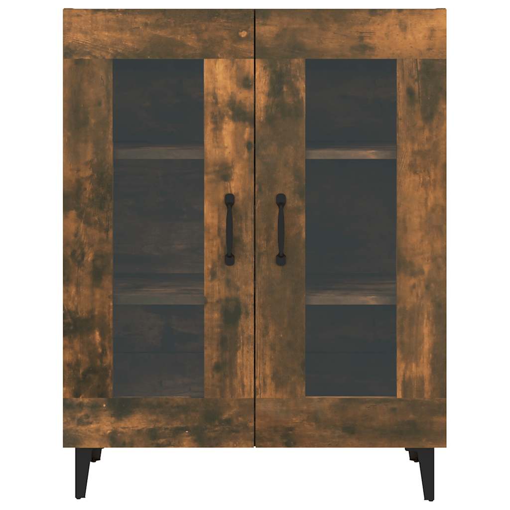 Skjenk røkt eik 69,5x34x90 cm konstruert tre