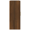 Veggskap brun eik 69,5x32,5x90 cm konstruert tre