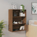 Hengende veggskap brun eik 69,5x32,5x90 cm