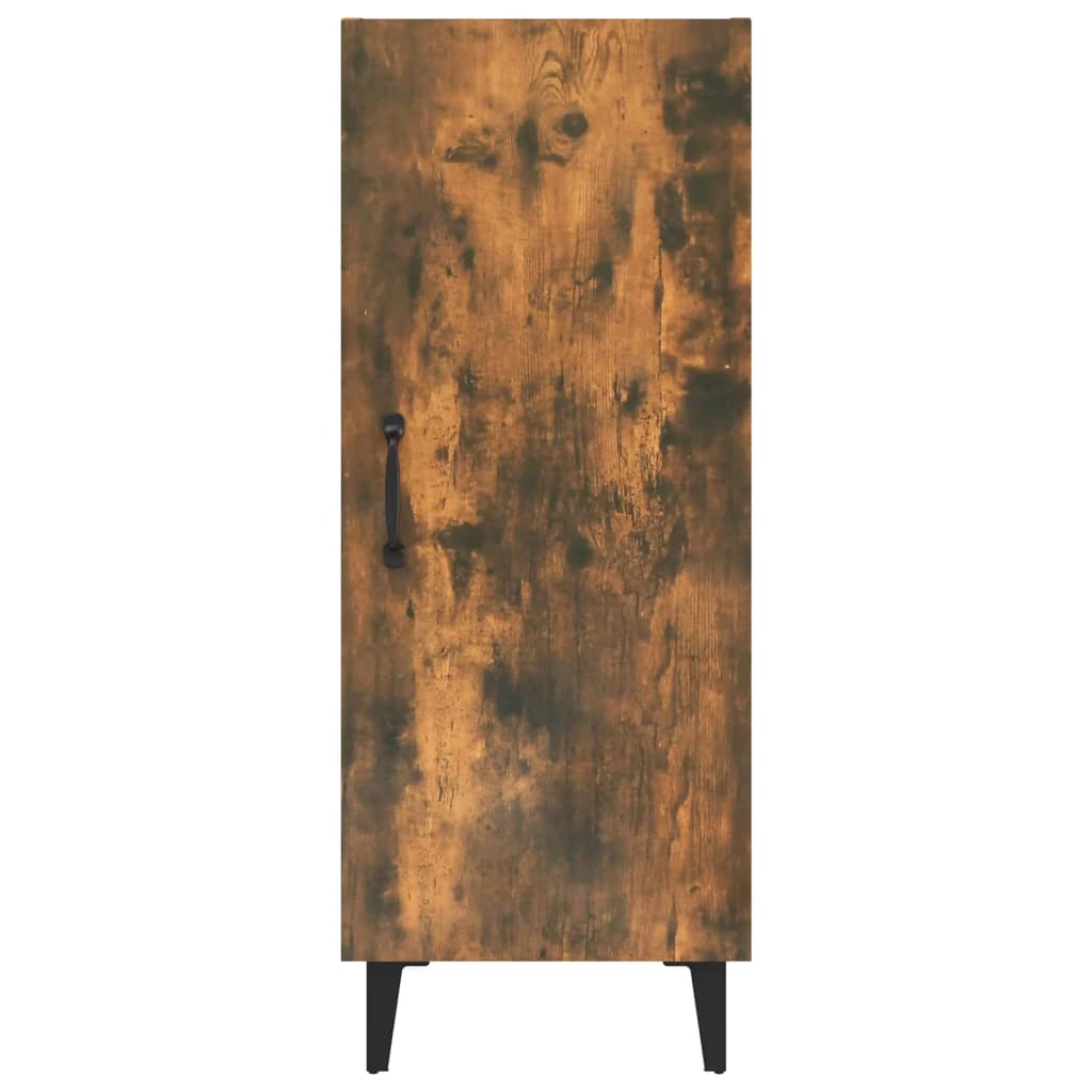 Skjenk røkt eik 34,5x34x90 cm konstruert tre