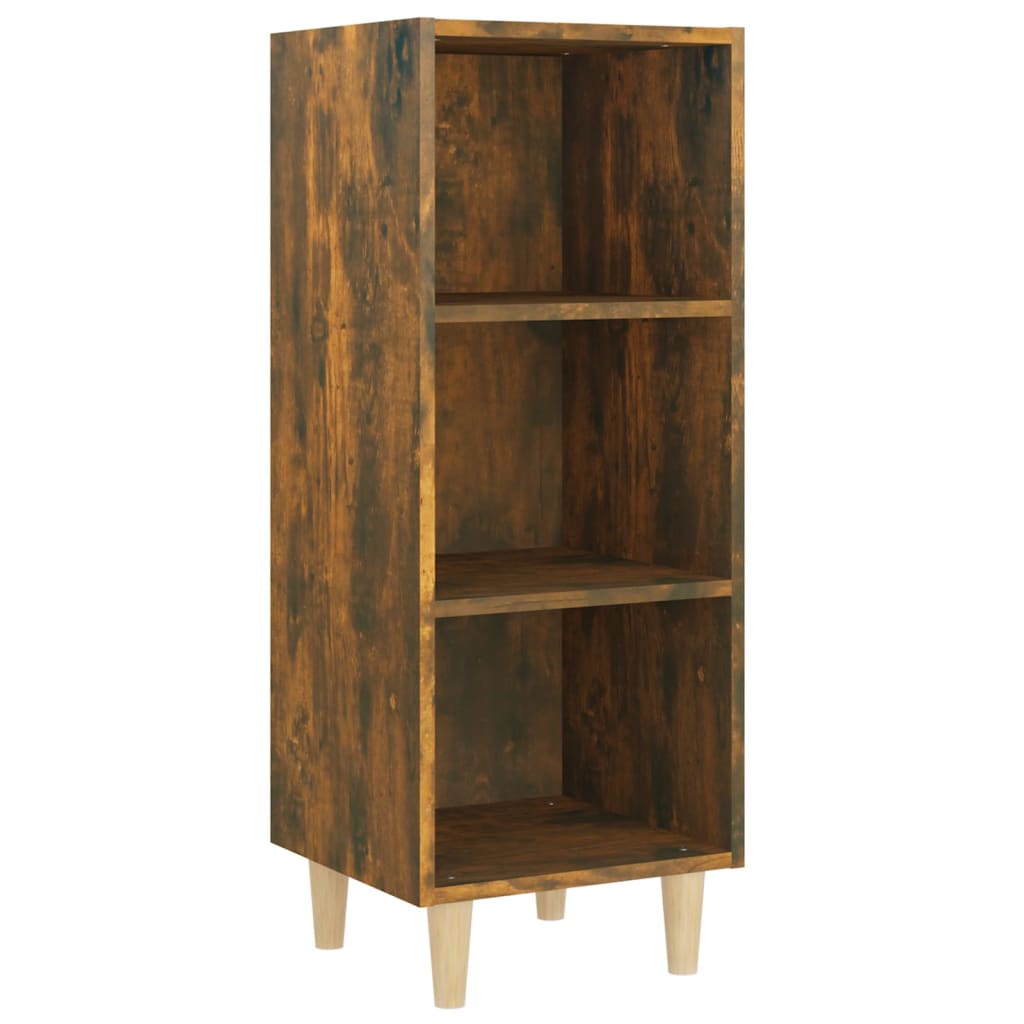 Skjenk røkt eik 34,5x32,5x90 cm konstruert tre