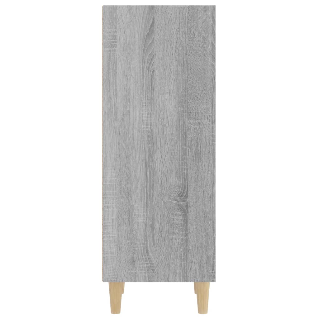 Skjenk grå sonoma 34,5x32,5x90 cm konstruert tre