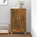 Highboard røkt eik 70x31x115 cm konstruert tre